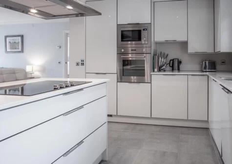 The kitchen at Upper Deck, Saundersfoot