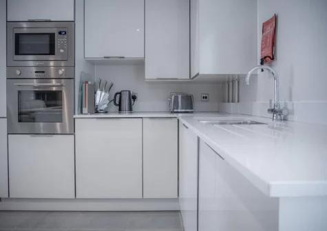 The kitchen at Upper Deck, Saundersfoot