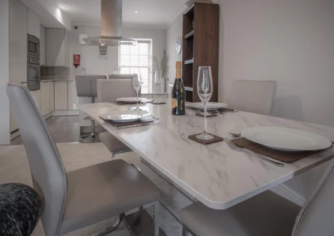 The dining area at Upper Deck, Saundersfoot