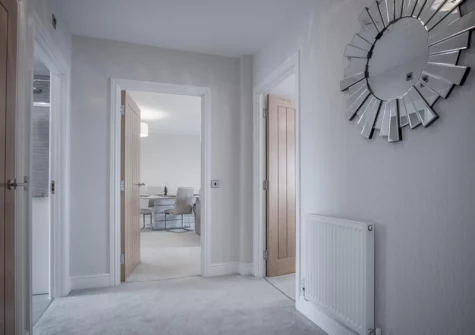 The hallway at Upper Deck, Saundersfoot