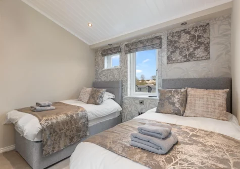Bedroom #4 at Valley View Lodge, Penally Grange, Tenby