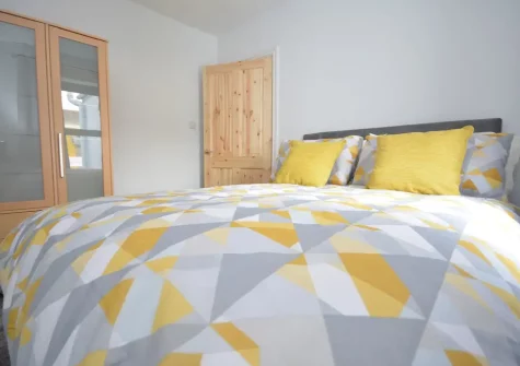 Bedroom #1 at Victory Cottage, Tenby