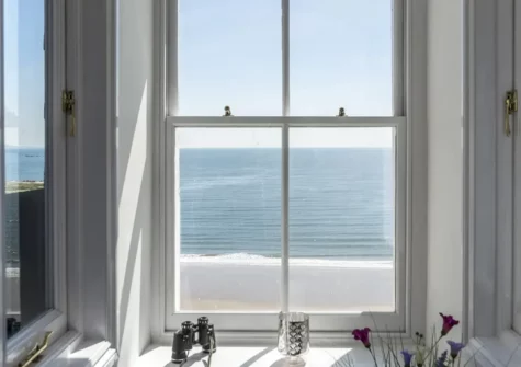 Watch the tide ebb and flow from the comfort of Watching The Waves, Tenby