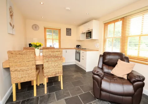 The living area at Water Bank, Llawhaden