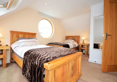 Bedroom #2 at Water Bank, Llawhaden