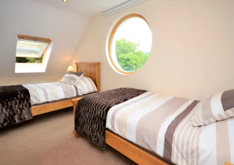 Bedroom #2 at Water Bank, Llawhaden