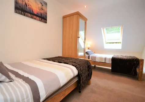 Bedroom #3 at Water Bank, Llawhaden