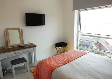 Bedroom #1 at Waters Edge 15, Tenby