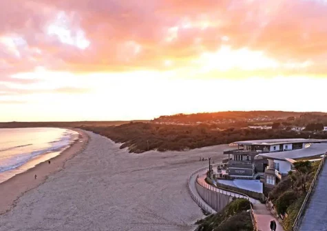 Tenby's stunning South Beach is a stones throw from Waters Edge 15