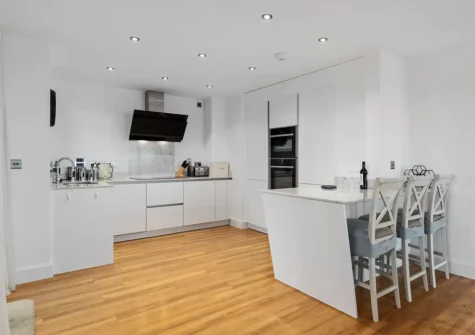 The kitchen at Welsh Cake, Tenby