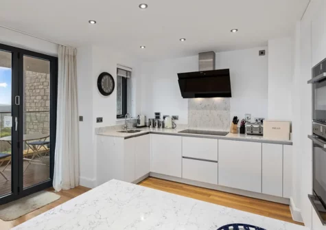 The kitchen at Welsh Cake, Tenby