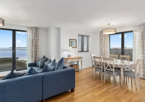 The dining area at Welsh Cake, Tenby