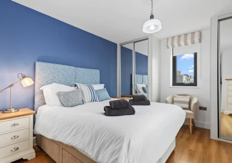 Bedroom #1 at Welsh Cake, Tenby