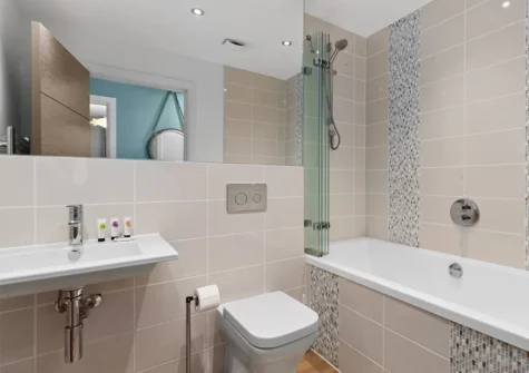 The bathroom at Welsh Cake, Tenby