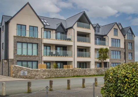 Outside at Welsh Cake, Tenby