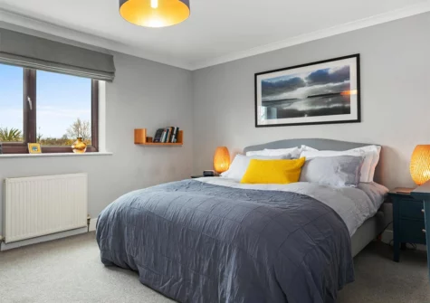 Bedroom #1 at Woodfield House, Tenby