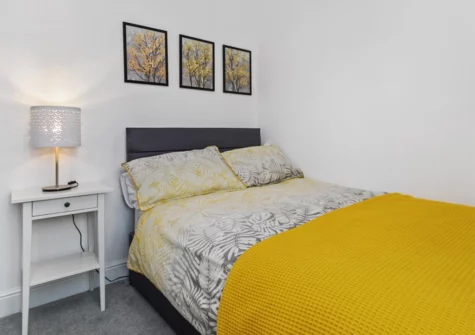 Bedroom #3 at Woodfield House, Tenby