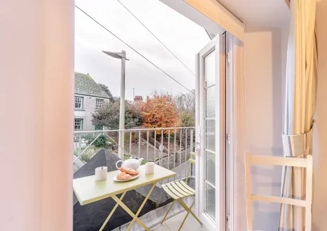 Bedroom #1 at Worcester Cottage, Tenby