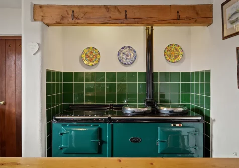 The kitchen at Worthy House, Saint Florence