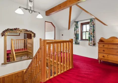 The first floor landing at Worthy House, Saint Florence