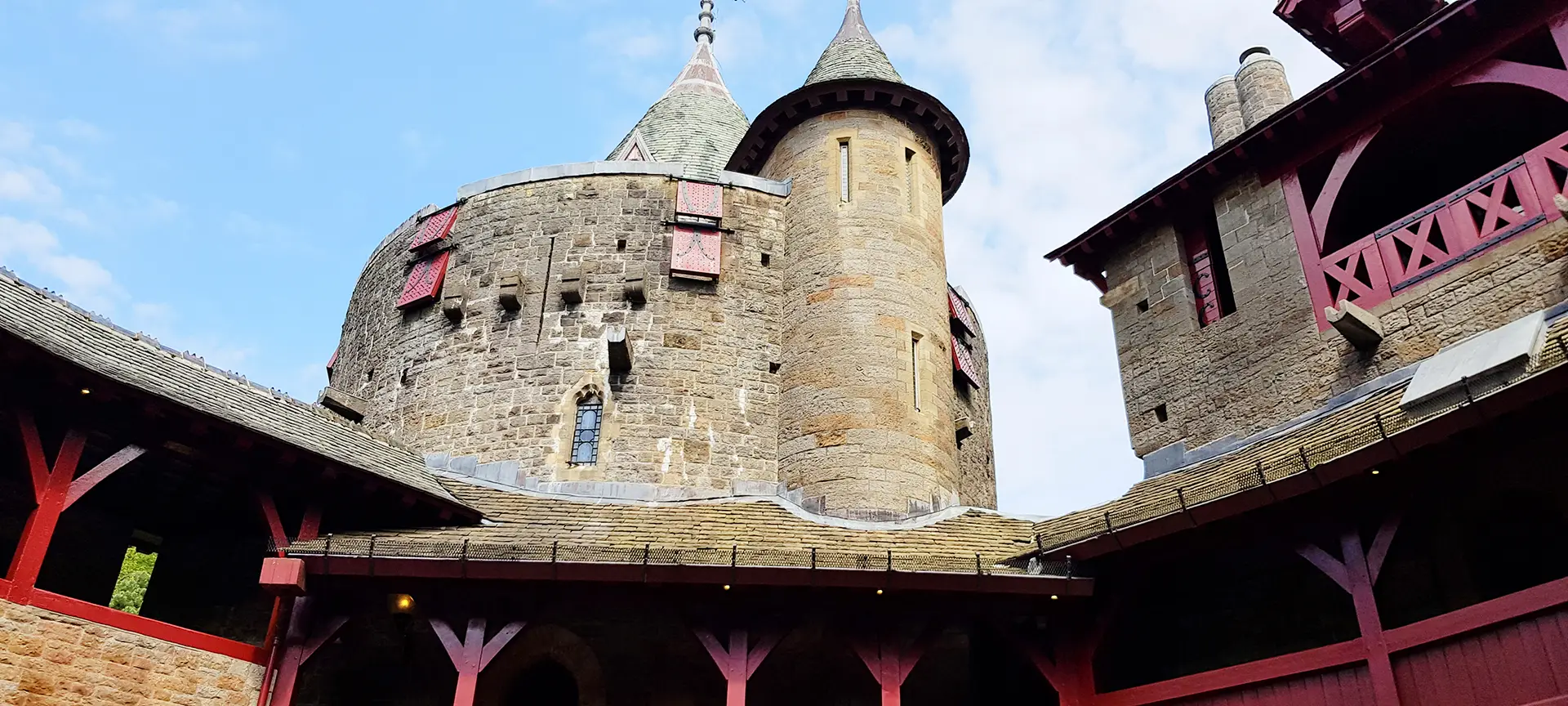 What happens when a patron of unlimited wealth meets an architect of boundless imagination? Here’s your answer. Castell Coch, or the 'Red Castle', rises up from the ancient beech woods of Fforest Fawr like a vision from a fairytale. Yet these great towers with their unmistakable conical roofs only hint at the splendour within.