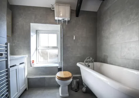 Bedroom #1 en-suite at Writing History, Tenby