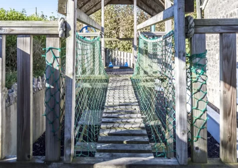 Children will have hours of fun in the very own playpark at Writing History, Tenby
