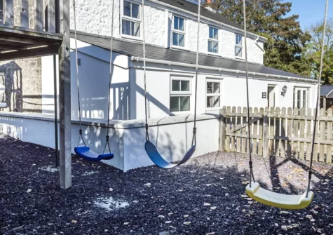 Children will have hours of fun in the very own playpark at Writing History, Tenby